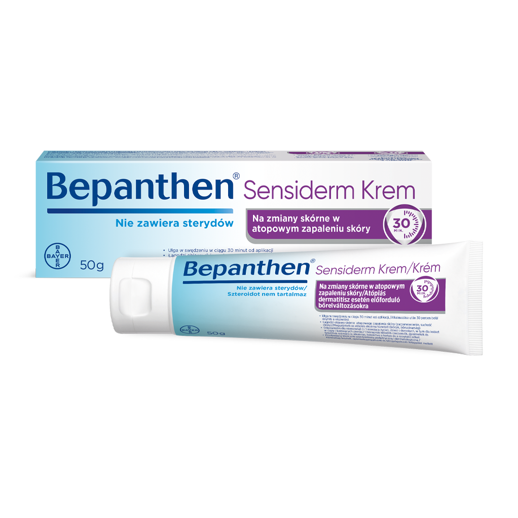 Opakowanie Bepanthen Sensiderm Krem